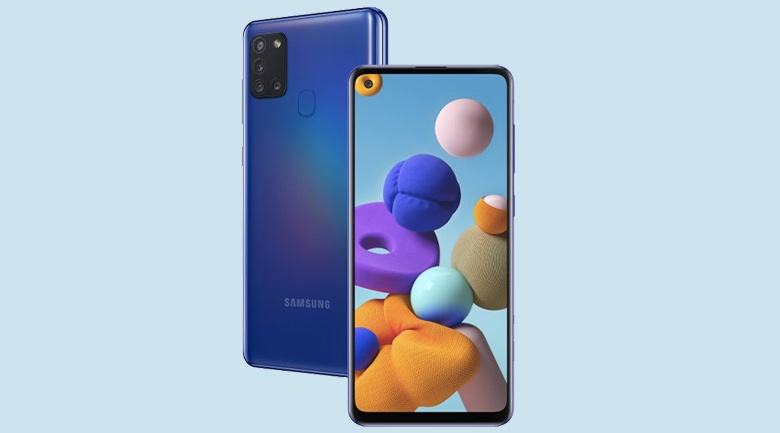 Galaxy A21s ra mat VN - 5 camera, pin 5.000 mAh, gia duoi 5 trieu hinh anh