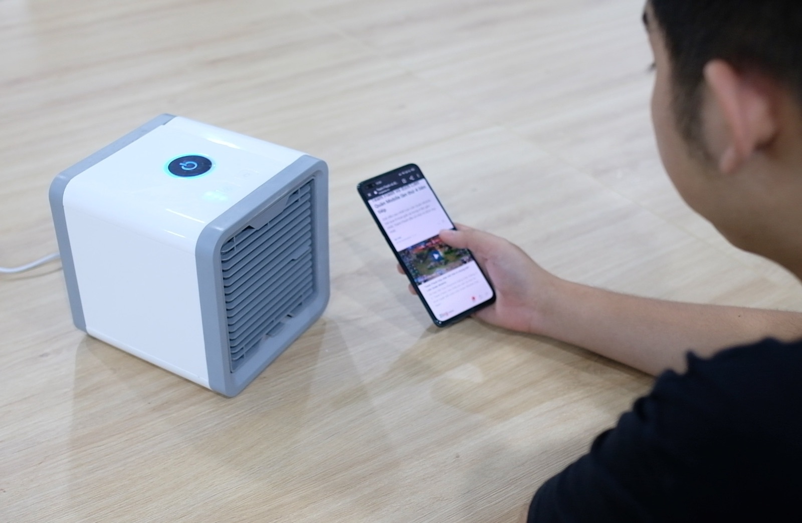 Thu dung dieu hoa mini gia duoi 200.000 dong hinh anh