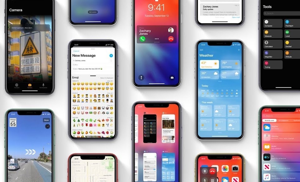 iOS 14 dat dau cham het cho iPhone 6? hinh anh
