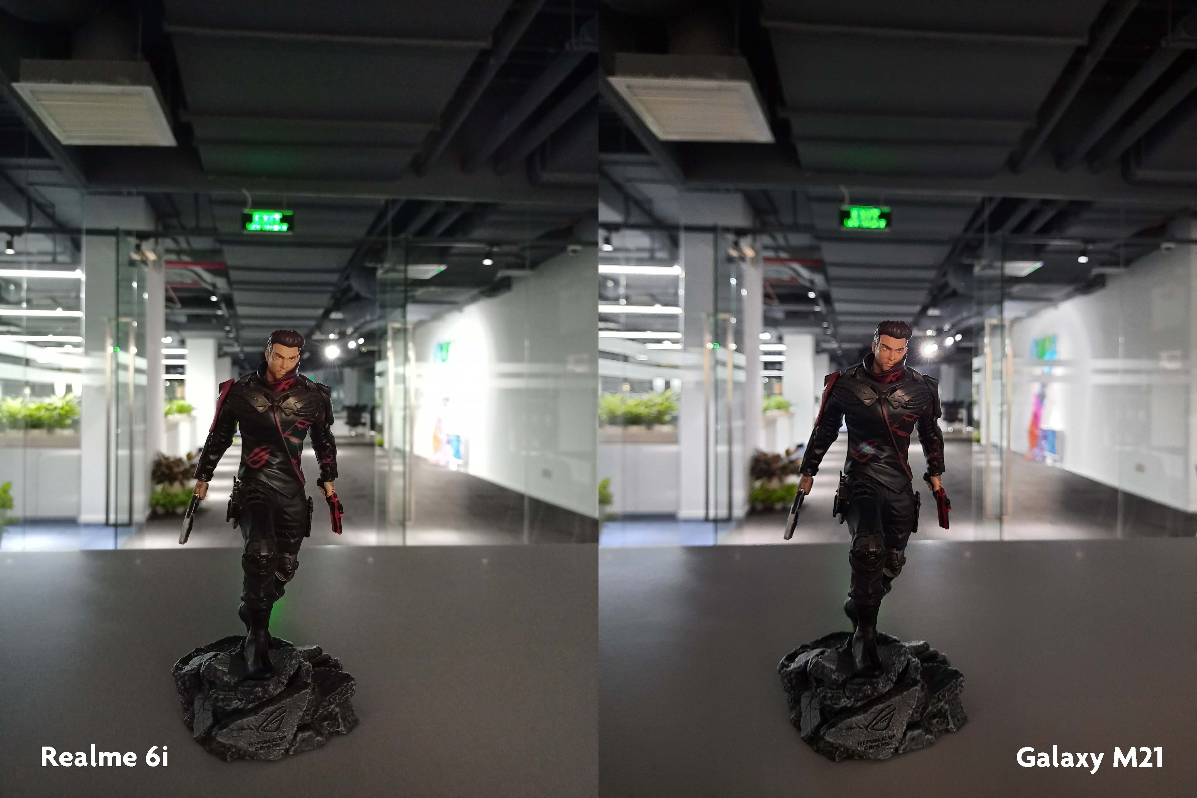 So sanh Galaxy M21 voi Realme 6i anh 6