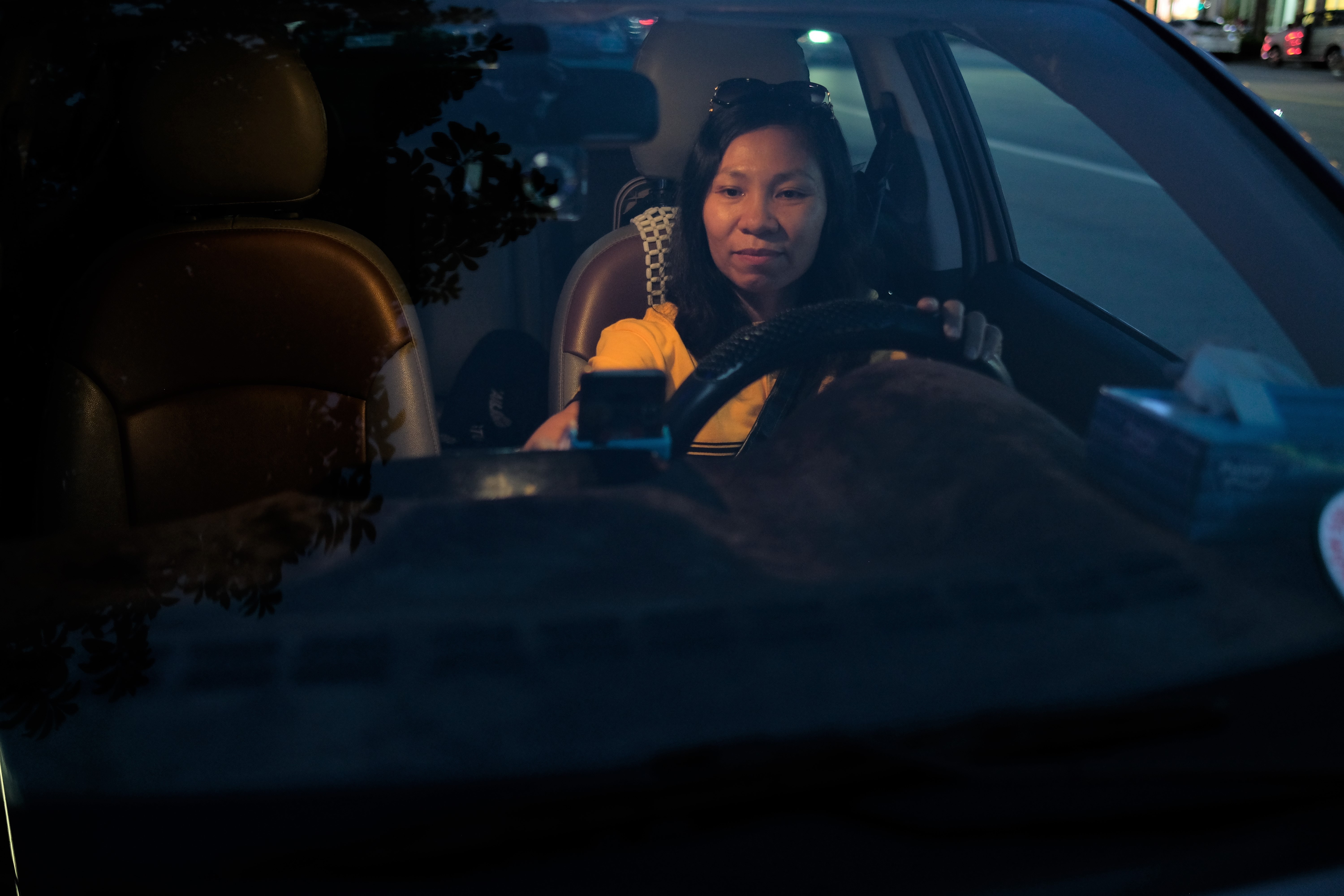 Nu tai xe xe cong nghe anh 12