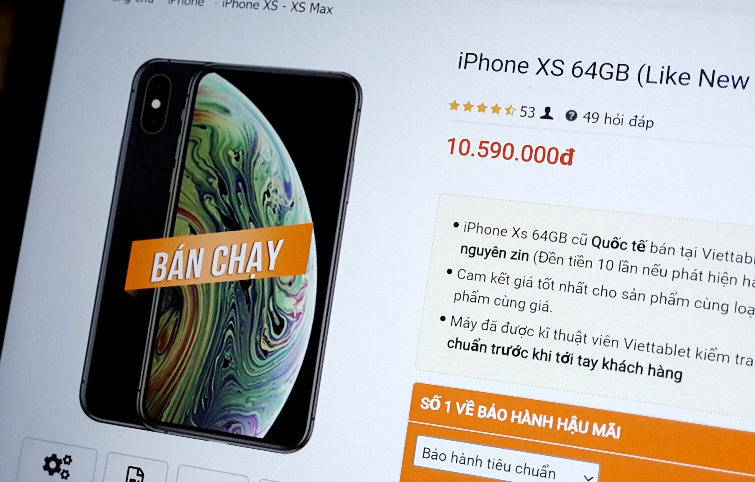 iPhone XS lien tuc giam gia anh 1