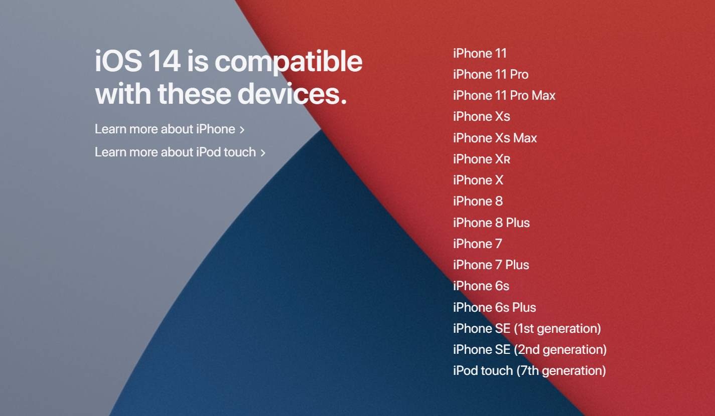 Cac mau iPhone duoc cap nhat iOS 14 anh 1