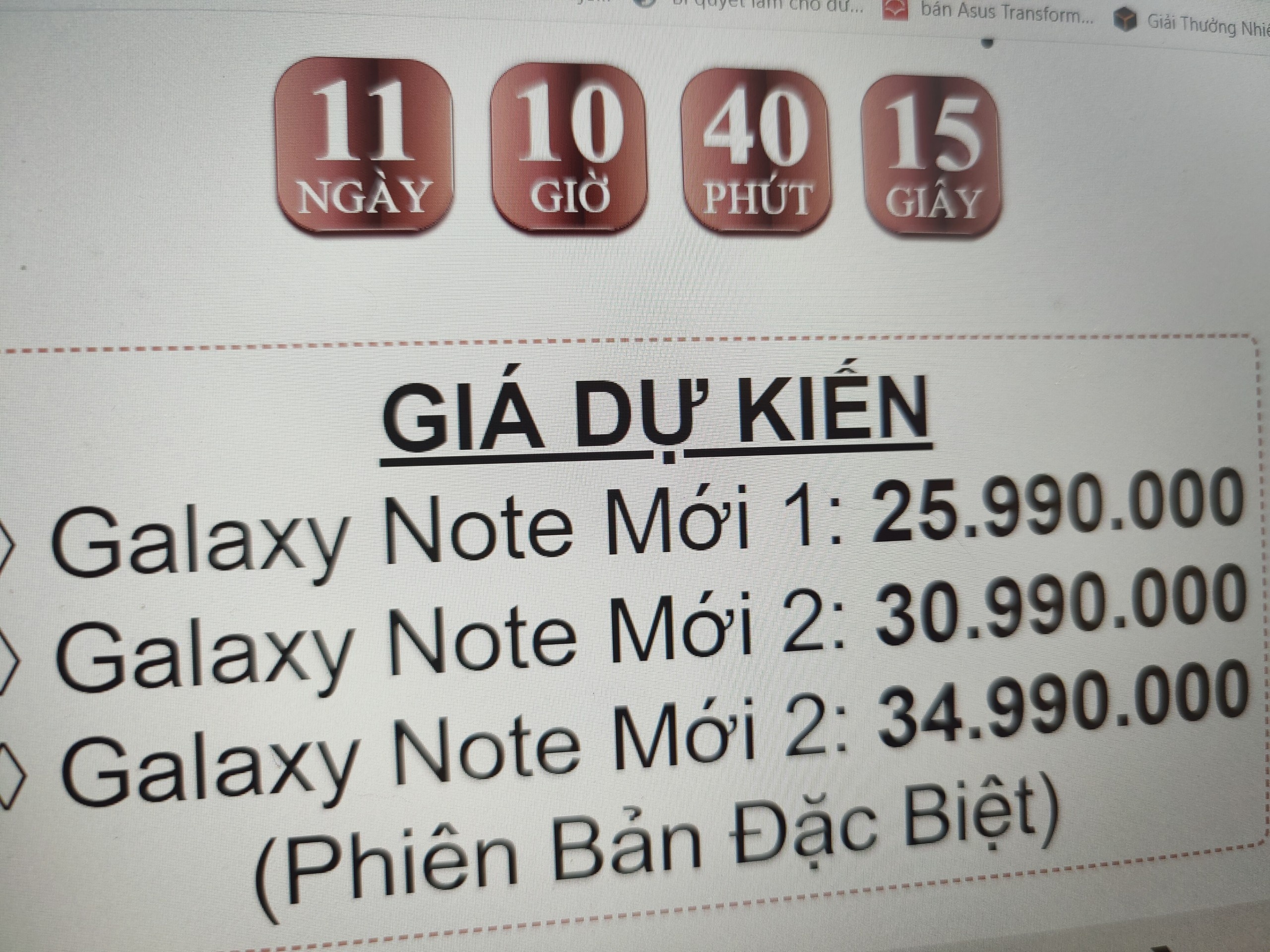 Dat truoc Galaxy Note20 tai Viet Nam anh 1