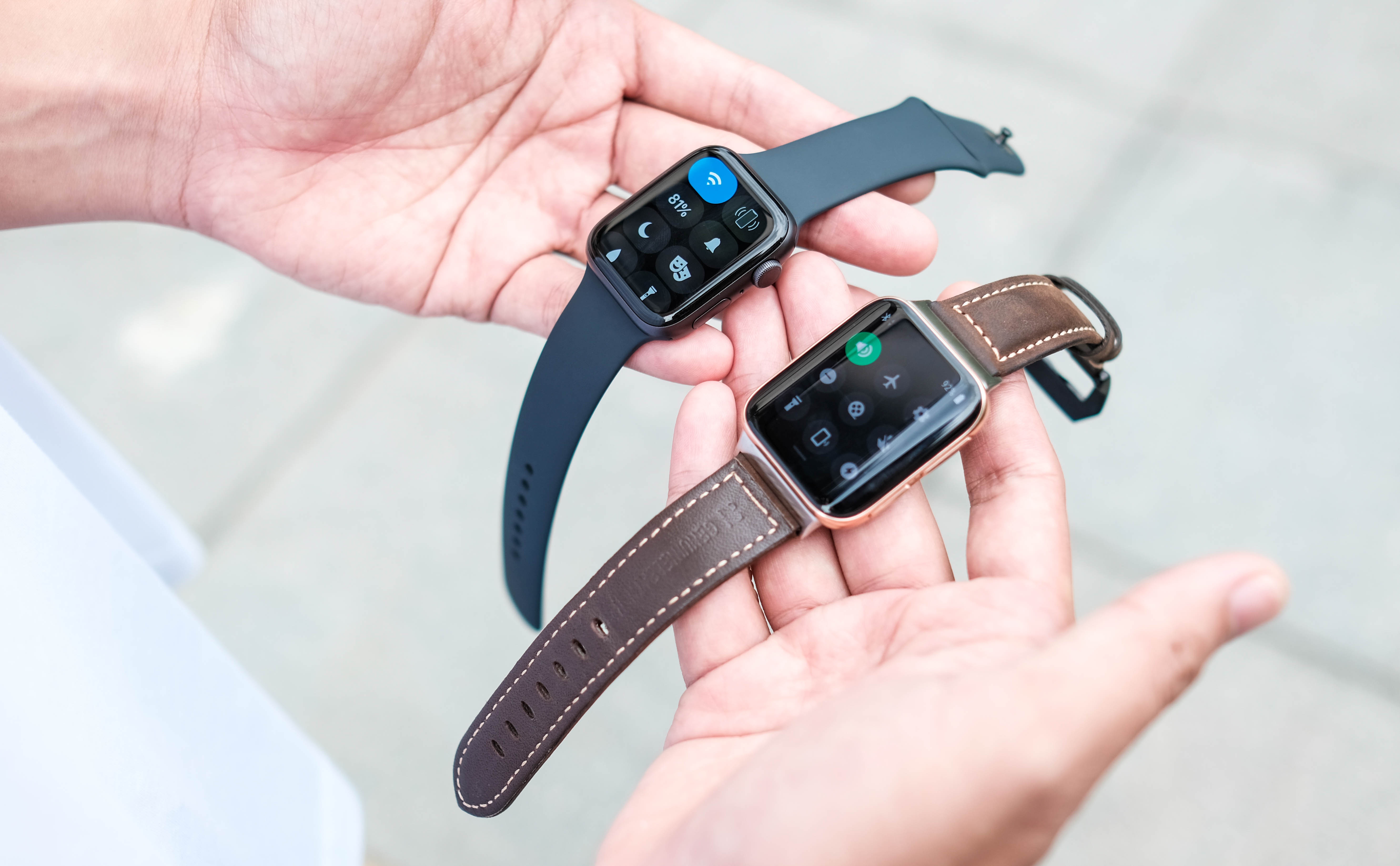 So sanh Apple Watch voi Oppo Watch anh 8