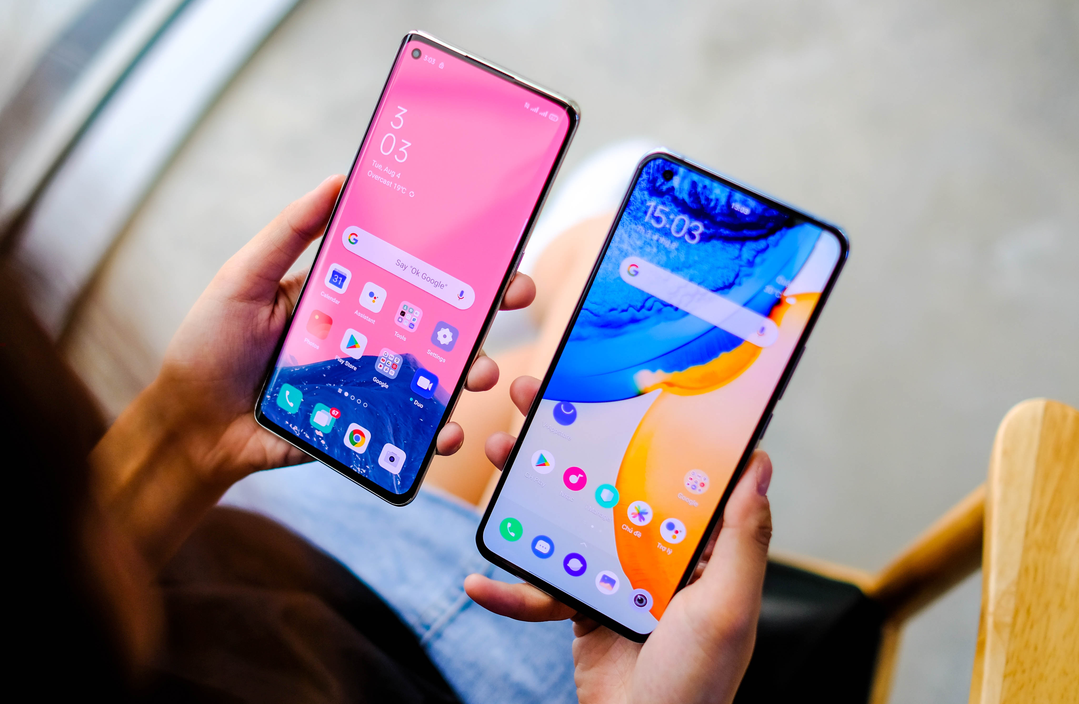 So sánh Oppo Reno4 Pro với Vivo X50 ảnh 3 So sanh Oppo Reno4 Pro voi Vivo X50 anh 3