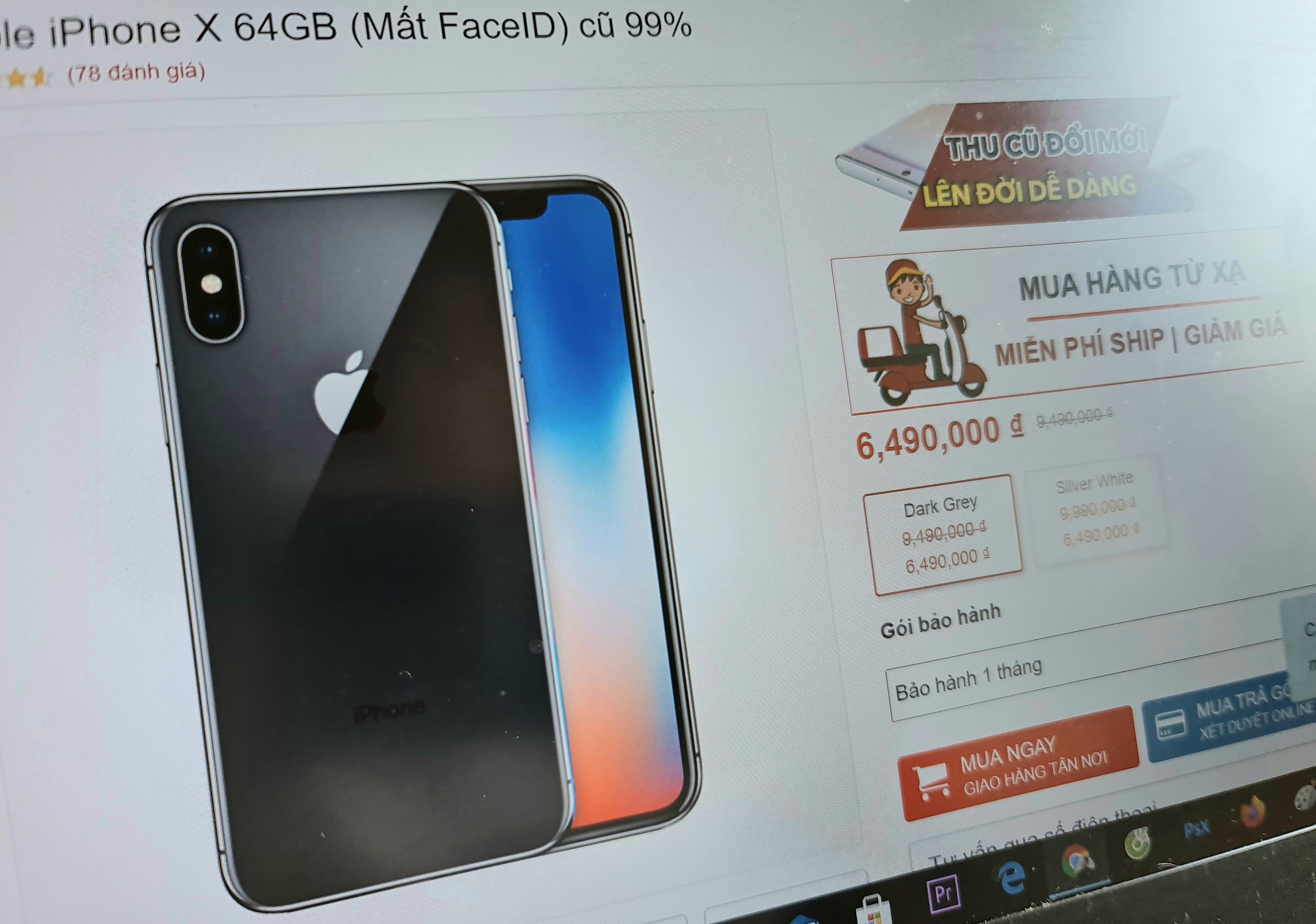 iPhone X mat FaceID tai Viet Nam anh 1