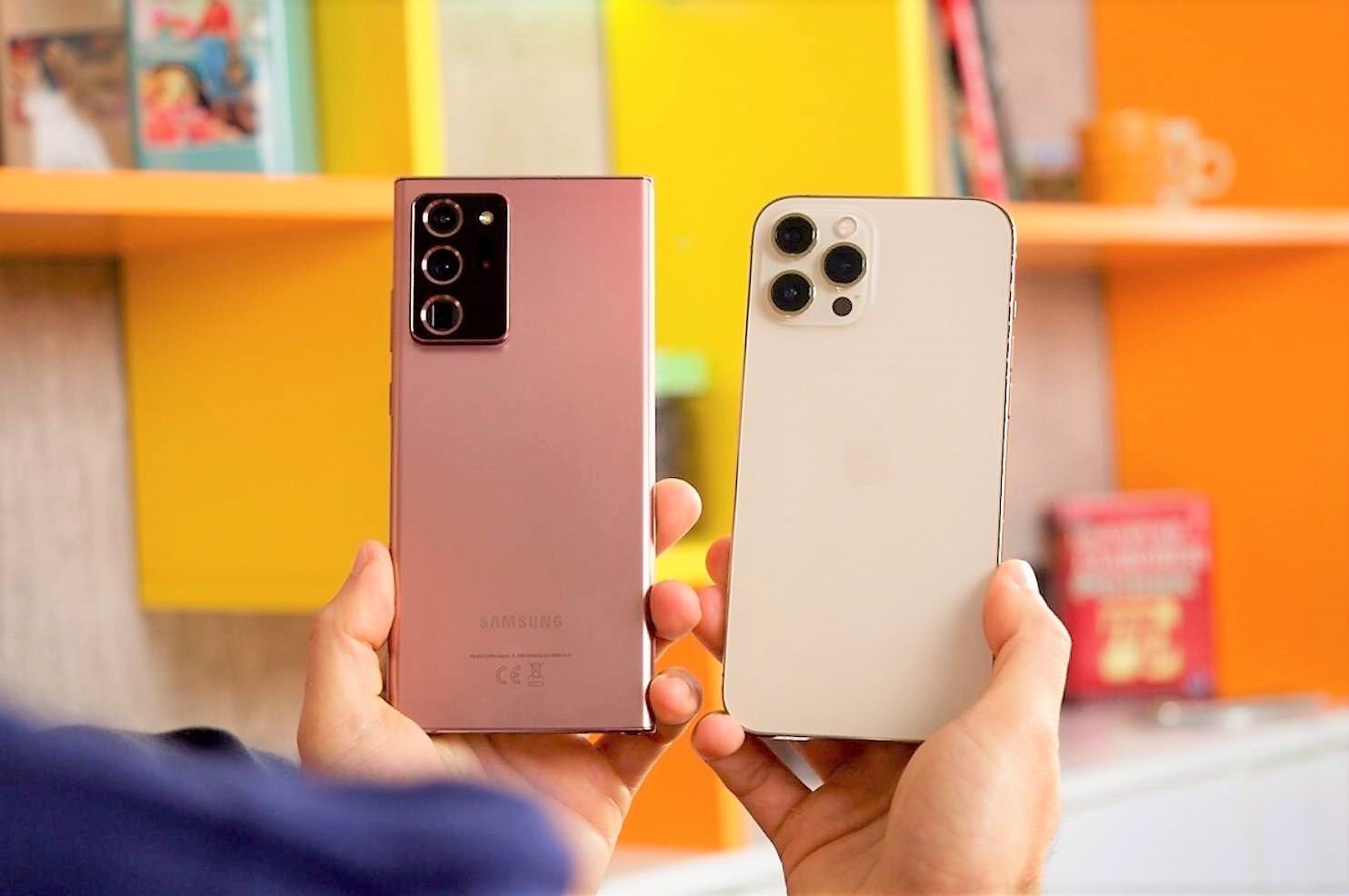 iPhone 12 Pro Max do dang cung Galaxy Note20 Ultra hinh anh