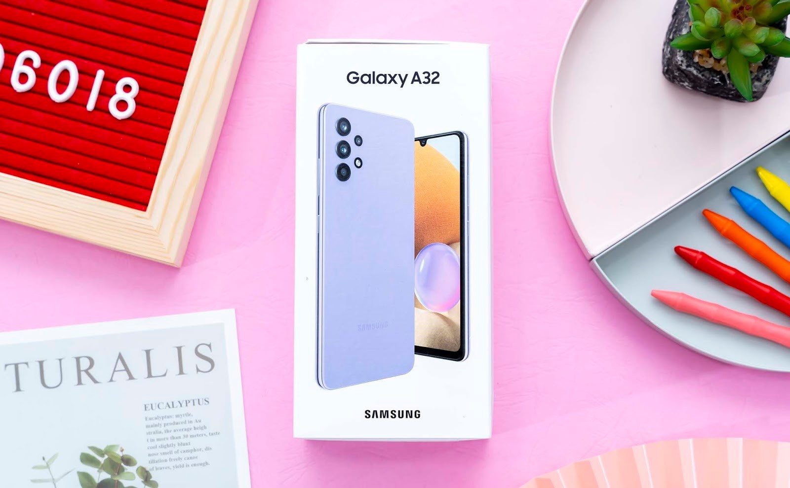 Galaxy A32 len ke tai Viet Nam - thiet ke moi, gia 6,7 trieu dong hinh anh