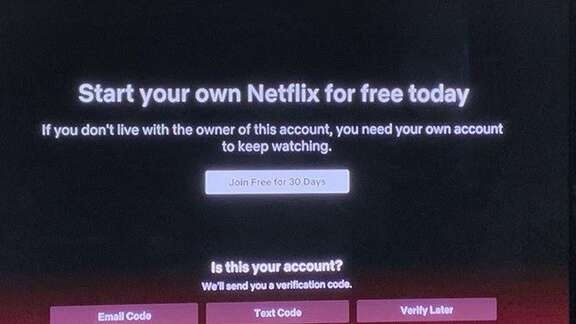 Cam chia se tai khoan Netflix anh 1