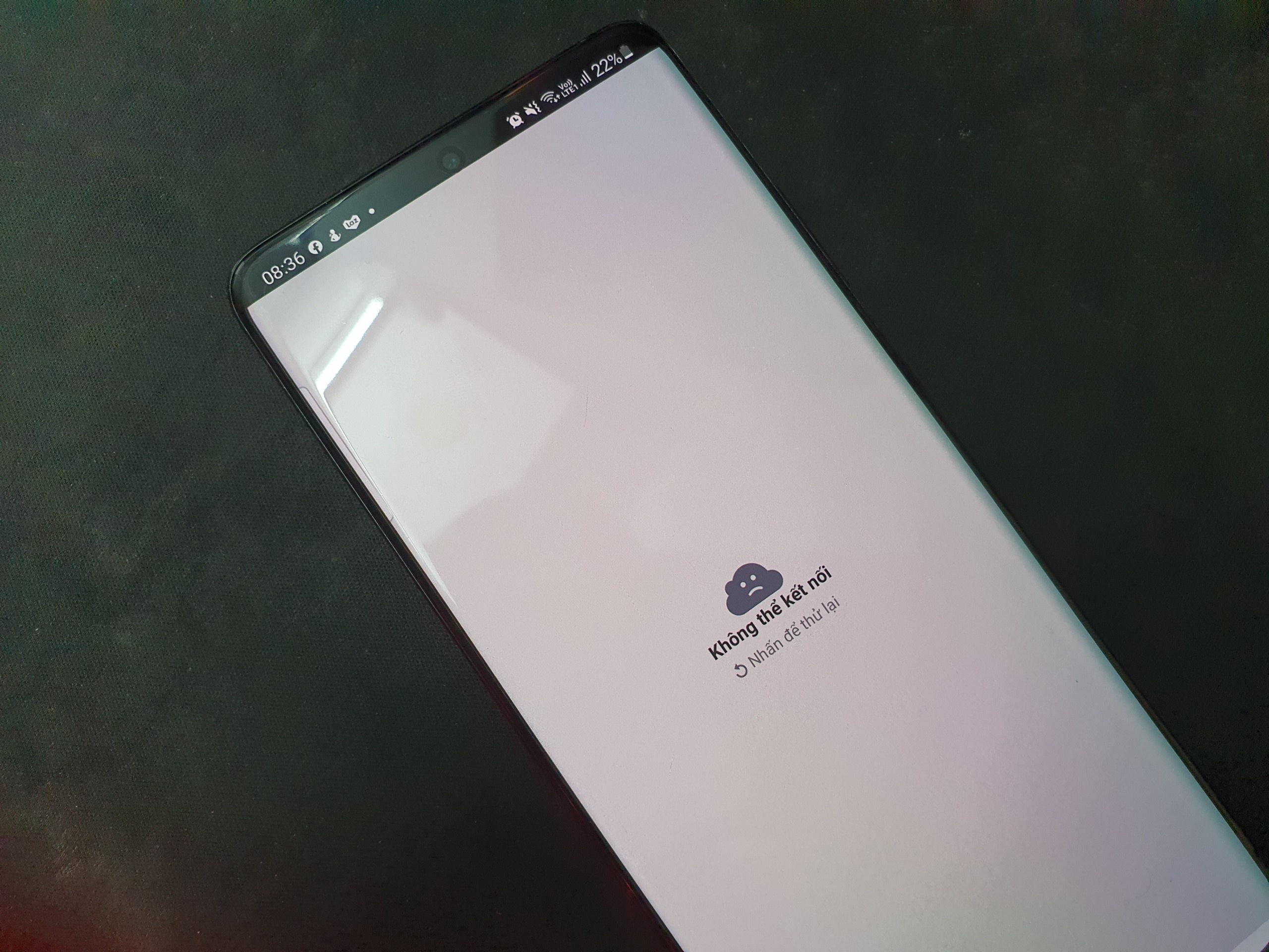 Facebook dang bi loi anh 1