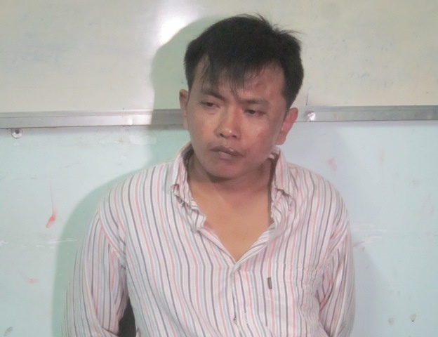 Con nghien vao sieu thi giat day chuyen hinh anh