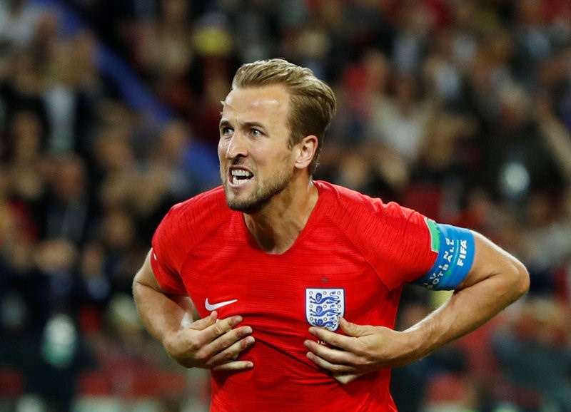 Harry Kane tu hao ve cac dong doi sau chien thang truoc Colombia hinh anh