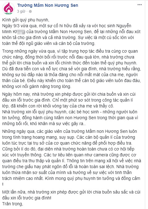 Trường nơi bé 3 tuổi rơi từ tầng 20 dạy chui ảnh 2 Truong noi be 3 tuoi roi tu tang 20 day chui anh 2
