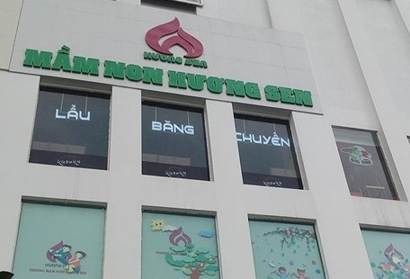 Truong mam non co be 3 tuoi roi tu tang 20 hoat dong trai phep hinh anh