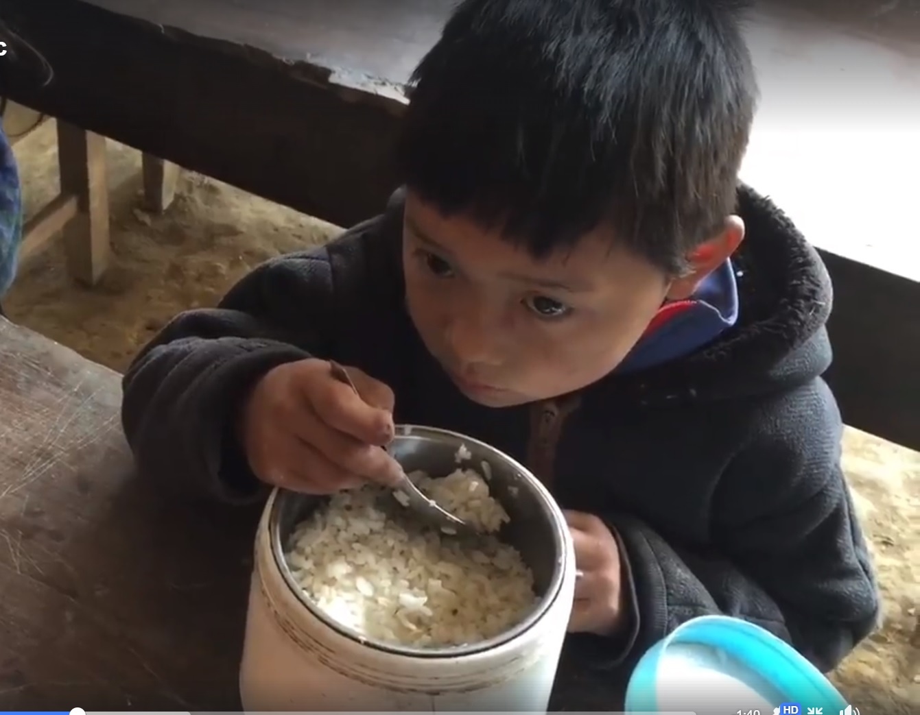 cơm không có thịt của trò nghèo vùng cao  ảnh 1 com khong co thit cua tro ngheo vung cao anh 1
