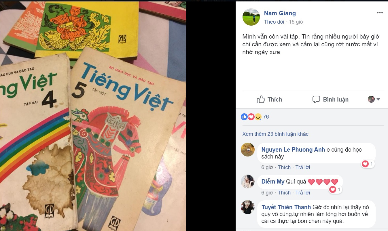 Ky uc ve sach giao khoa cu anh 4