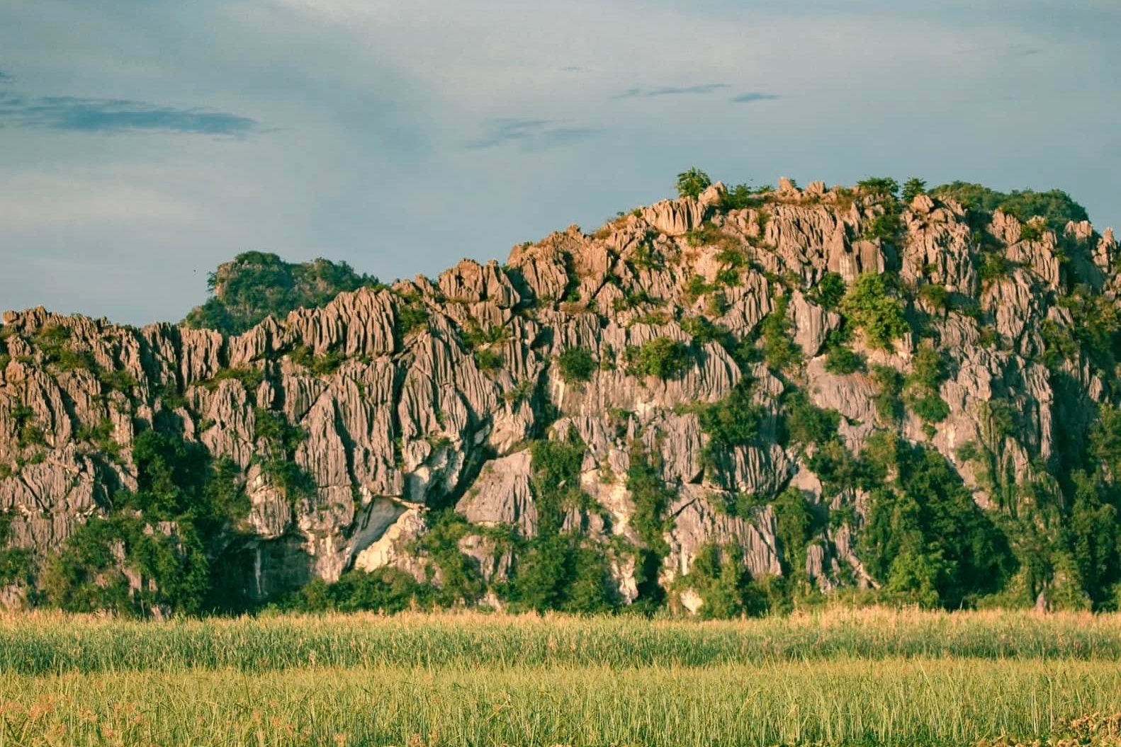 Ngon nui 'xuoc nhu meo cao' gay chu y o Ninh Binh hinh anh