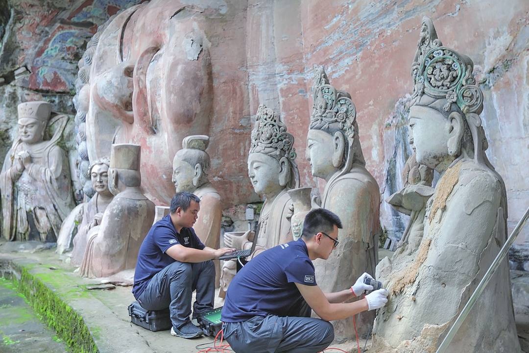 Nắng nóng cực đoan đe dọa các di sản cổ Trung Quốc