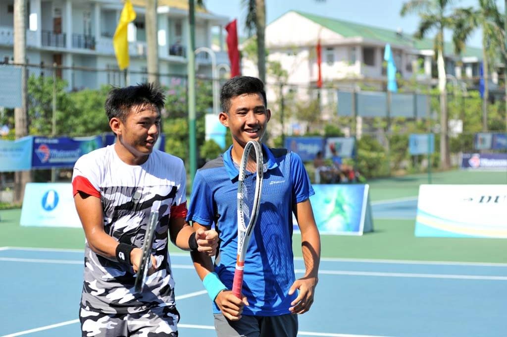 Hoang Nam, Van Phuong vo dich doi nam F2 Futures 2018 hinh anh
