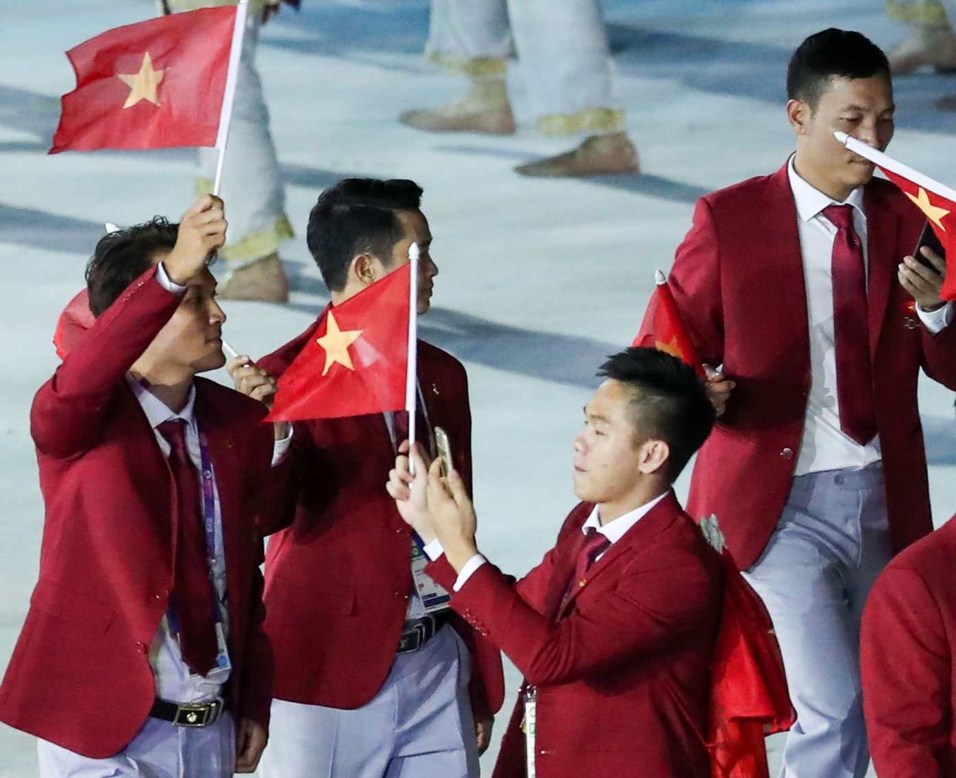 Lễ khai mạc ASIAD 18 ảnh 2 Le khai mac ASIAD 18 anh 2