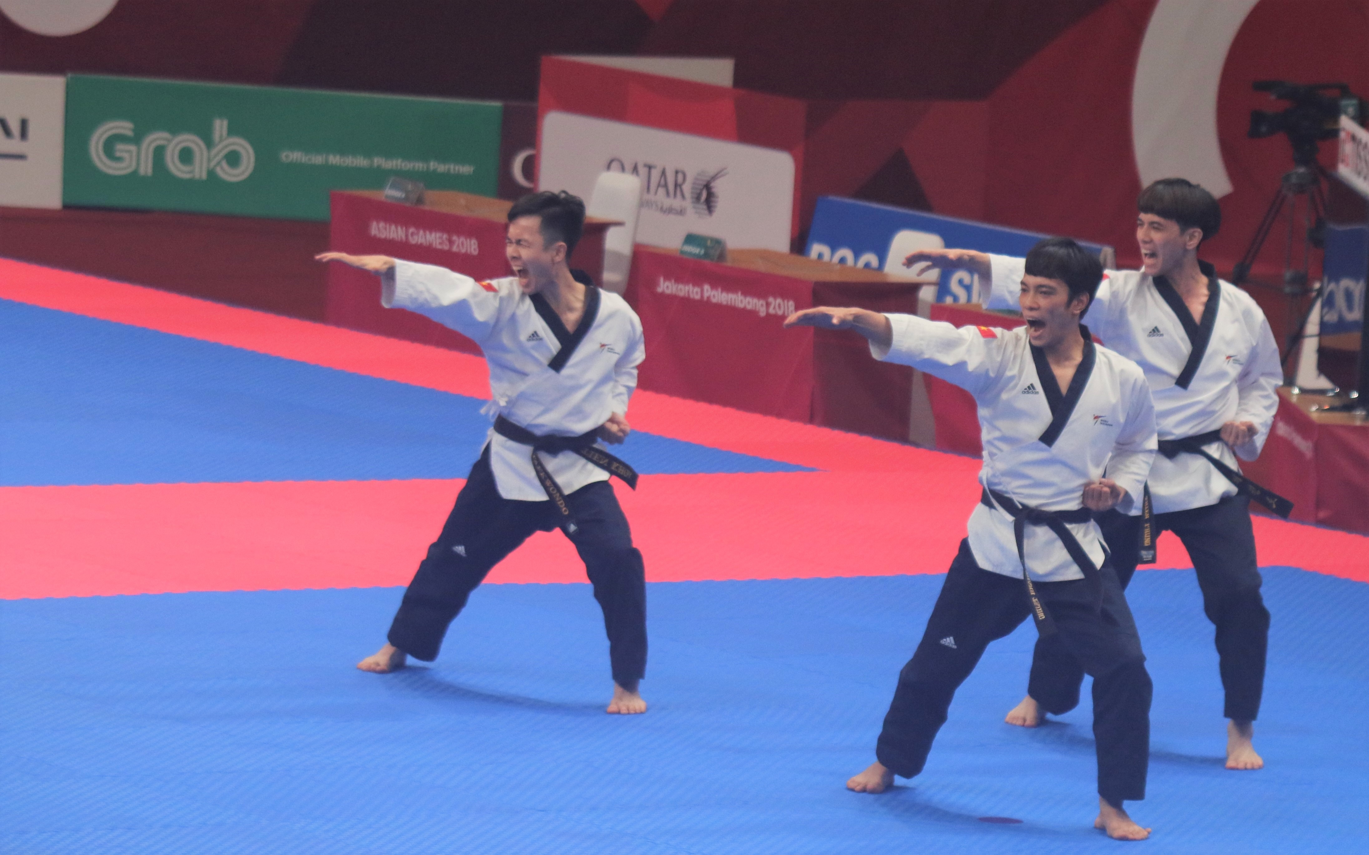 Gap su co am thanh, taekwondo Viet Nam lo giac mo vang hinh anh