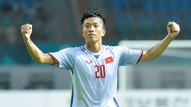 Danh bai Nepal 2-0, Olympic Viet Nam vao vong knock-out ASIAD hinh anh