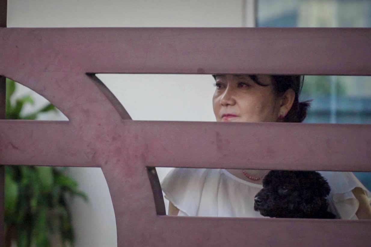 Vo thay Park xem tuyen Viet Nam tap luyen hinh anh