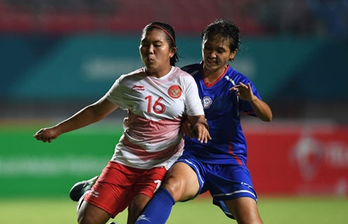 DT nu Viet Nam,  ASIAD 2018,  bong da anh 2