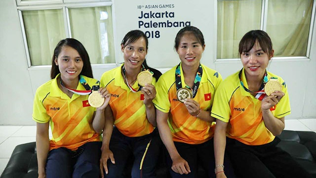 Nha vo dich ASIAD tung suyt chet duoi vi bi dam thuyen hinh anh