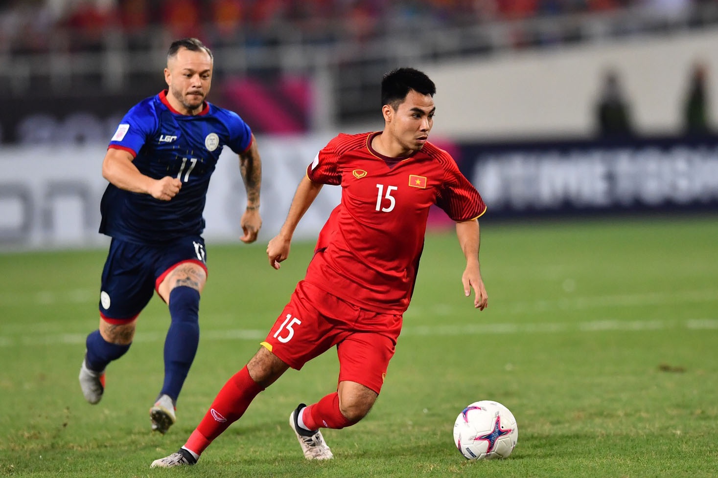 Đội tuyển Việt Nam, chung kết AFF Cup 2018, phòng ngự, Malaysia, ảnh 2 Doi tuyen Viet Nam, chung ket AFF Cup 2018, phong ngu, Malaysia, anh 2