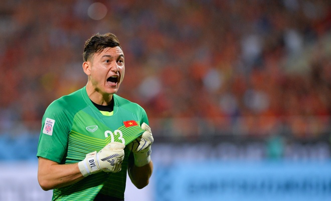 Dang Van Lam,  me de Van Lam,  AFF Cup 2018 anh 3
