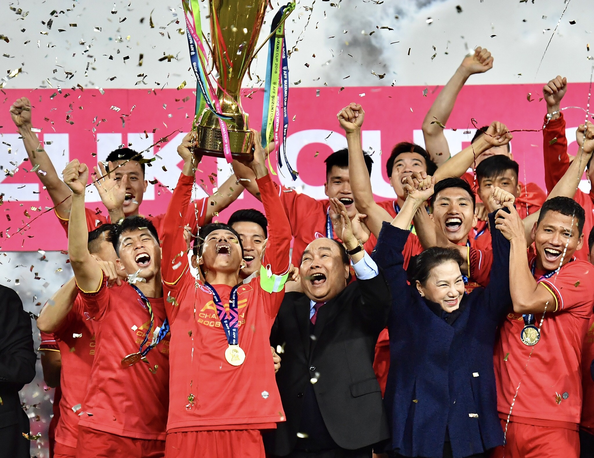 Viet Nam vo dich AFF Cup 2018 lot nhom su kien tieu bieu 2018 hinh anh