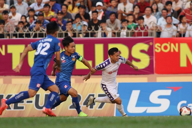 CLB Ha Noi,  bang xep hang V.League 2019,  V.League 2019 anh 1