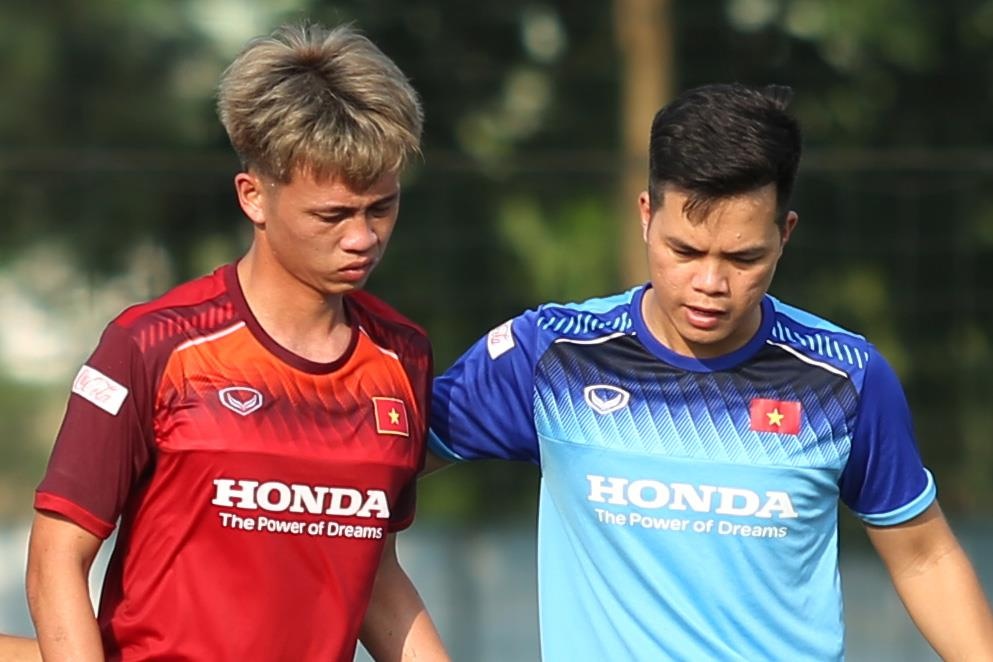 Tuyen thu U23 Viet Nam chan thuong dau goi o tran gap Viettel hinh anh