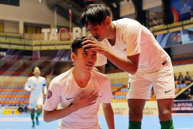 Viet Nam thua Indonesia tai giai U20 futsal chau A hinh anh