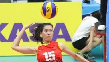 Tuyen nu Viet Nam thua Trung Quoc o giai bong chuyen U23 chau A hinh anh