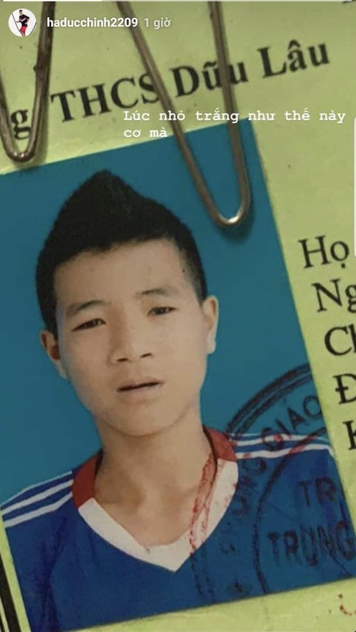 Ảnh thẻ của Đức Chinh gây sốt cộng đồng mạng ảnh 1 Anh the cua Duc Chinh gay sot cong dong mang anh 1