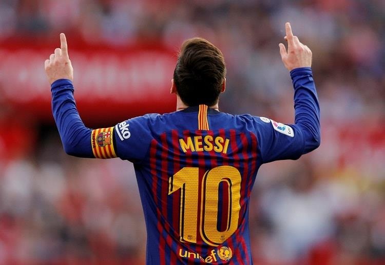 Lionel Messi lam gi o tran thang Sevilla 4-2? hinh anh