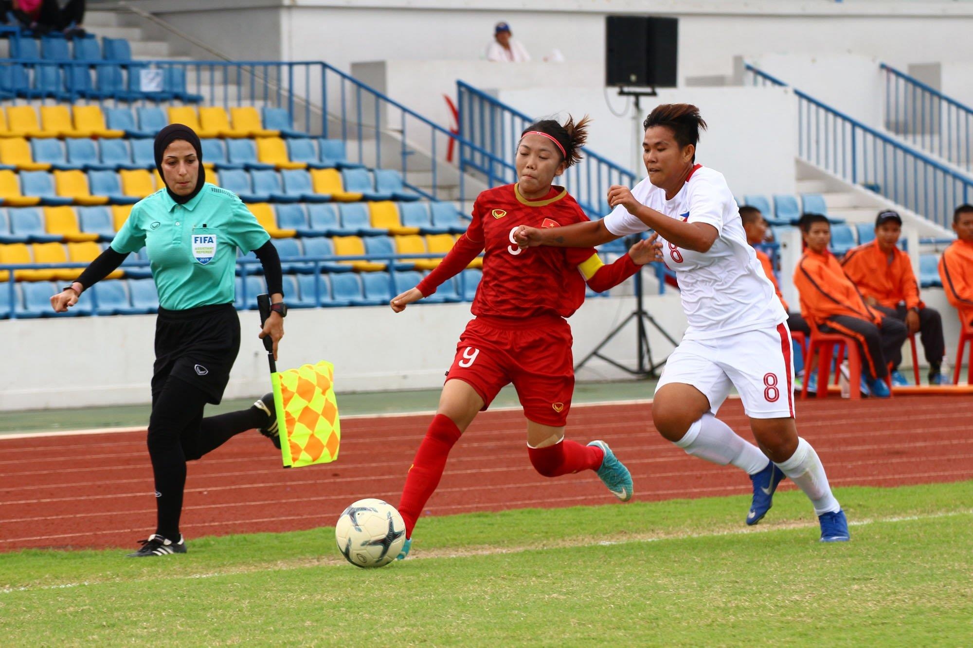 Highlighs: Tuyen nu Viet Nam 2-1 Philippines hinh anh