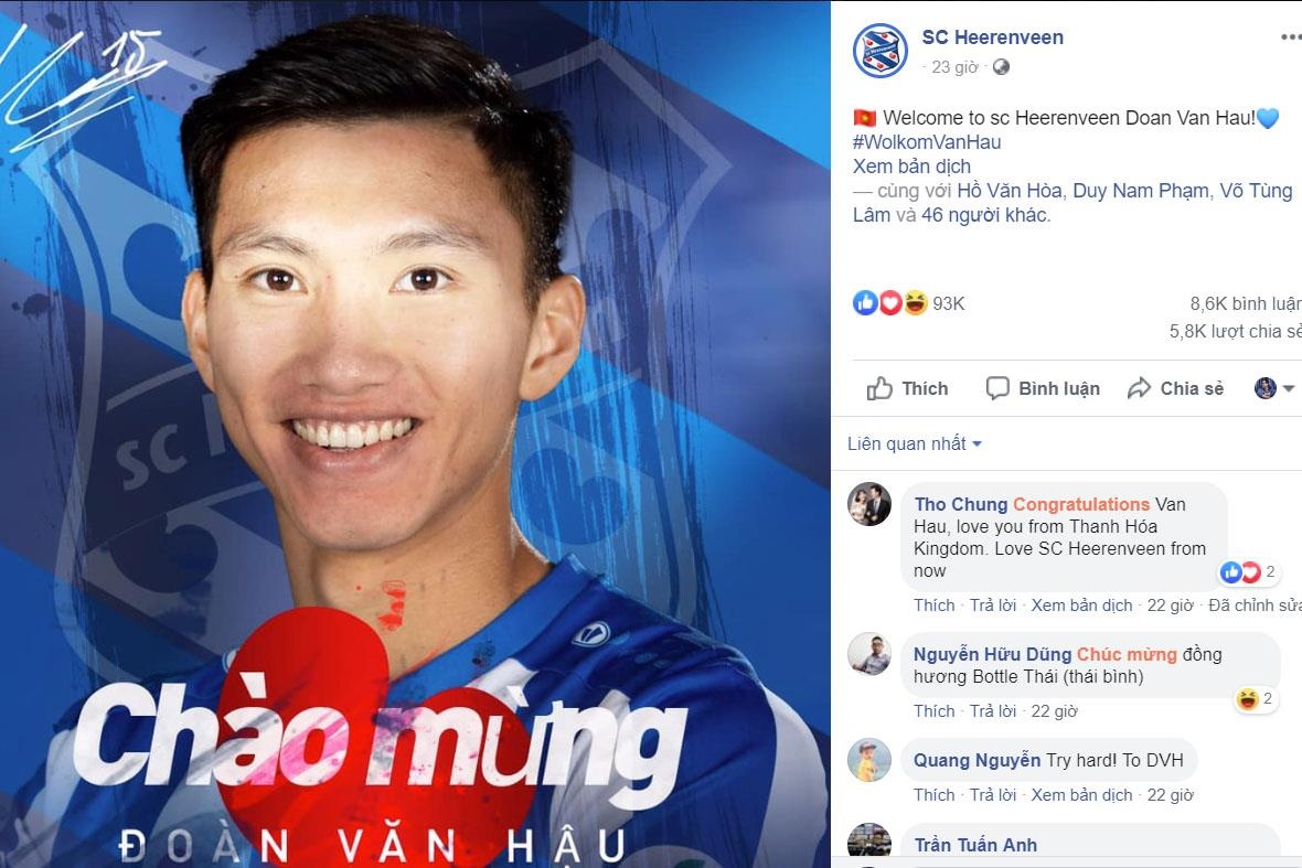 Văn Hậu mang theo 'bão truyền thông' mạnh cỡ nào ảnh 1 Van Hau mang theo 'bao truyen thong' manh co nao anh 1