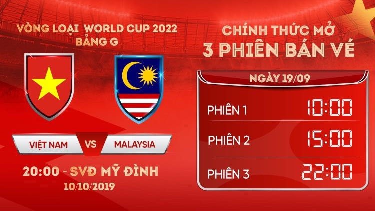 VFF bán vé vòng loại World Cup từ sáng nay ảnh 1 VFF ban ve vong loai World Cup tu sang nay anh 1