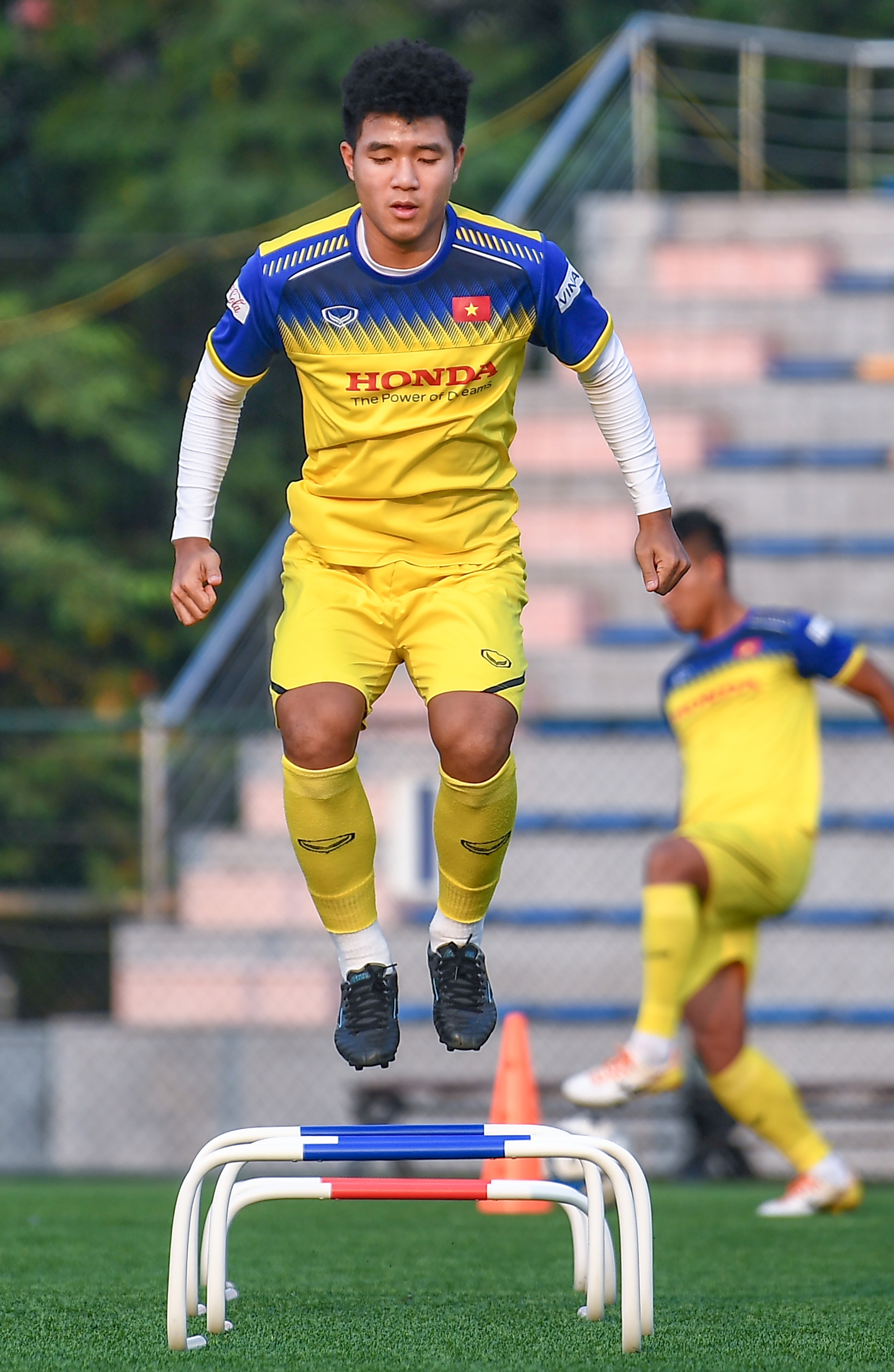 Thay Park truc tiep xem xet chan thuong cua Trong Dai,  Hoang Duc anh 6