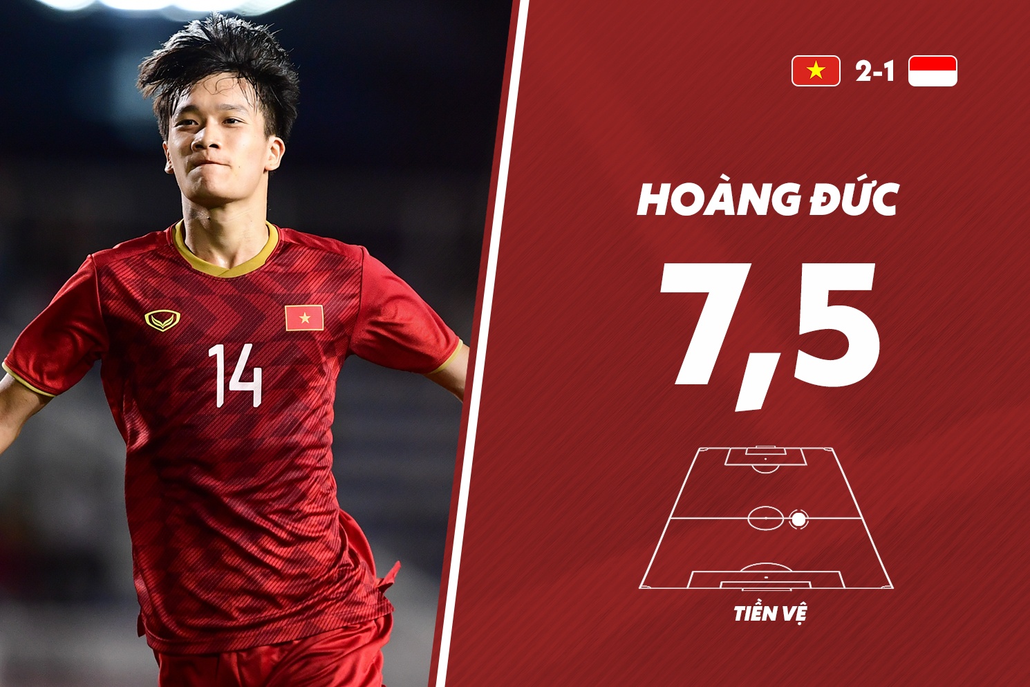 Cham diem U22 Viet Nam vs Indonesia anh 7