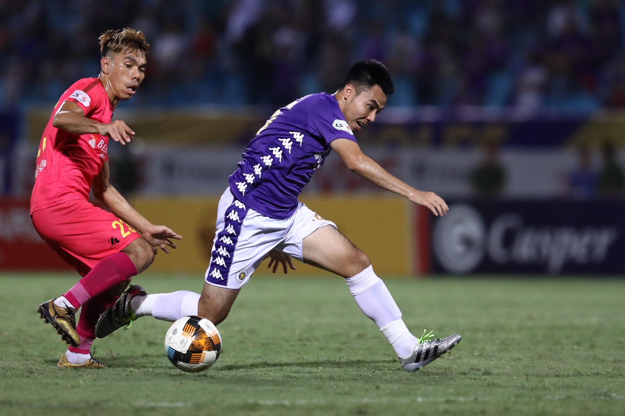 Doi hinh chan thuong CLB Ha Noi anh 7