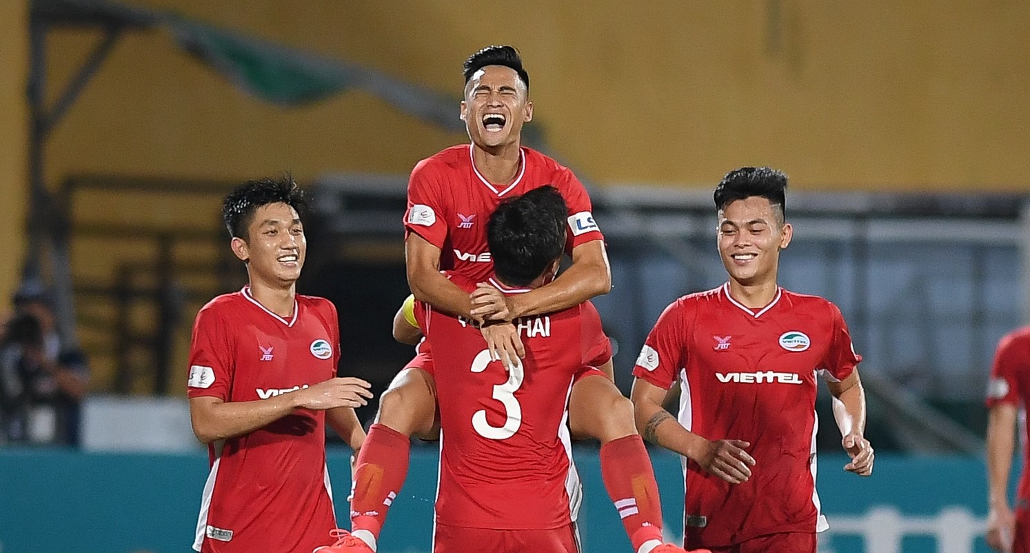 bong dang nha vo dich V.LEague cua Viettel anh 1
