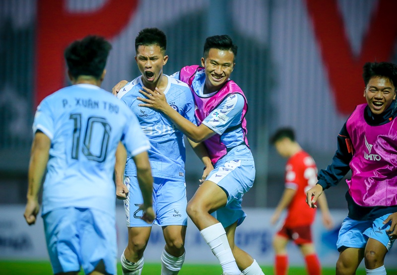 PVF thua trong tran ra quan o giai hang Nhi Quoc gia hinh anh