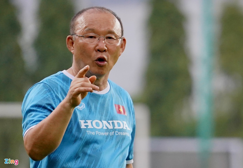 HLV Park Hang-seo tra loi hop bao truoc tran giao huu voi U20 Han Quoc anh 1