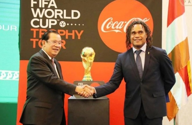 Thu tuong Campuchia keu goi Dong Nam A dang cai World Cup hinh anh