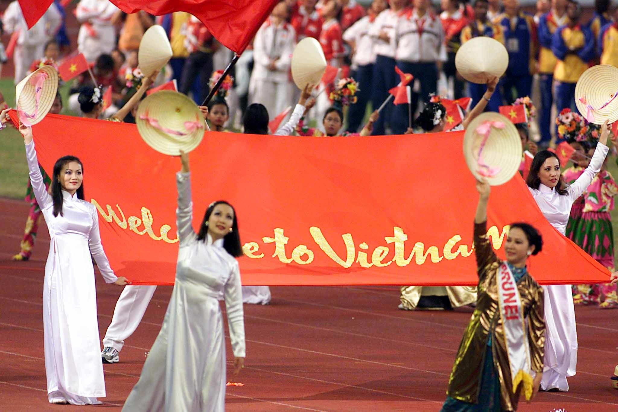 An tuong ve SEA Games 2003 cua nguyen Truong doan The thao Viet Nam hinh anh